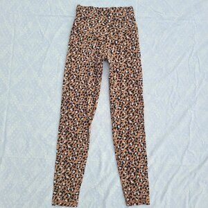 Aerie OFFLINE Real Me Crossover Legging - Beach Dune Leopard Print - Size Medium